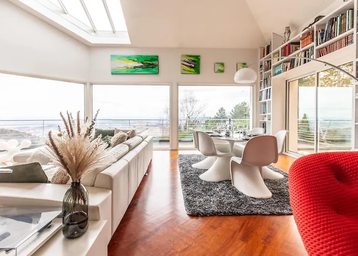 ヴィラ Sky View Cinema, Piscine, Ceyrat